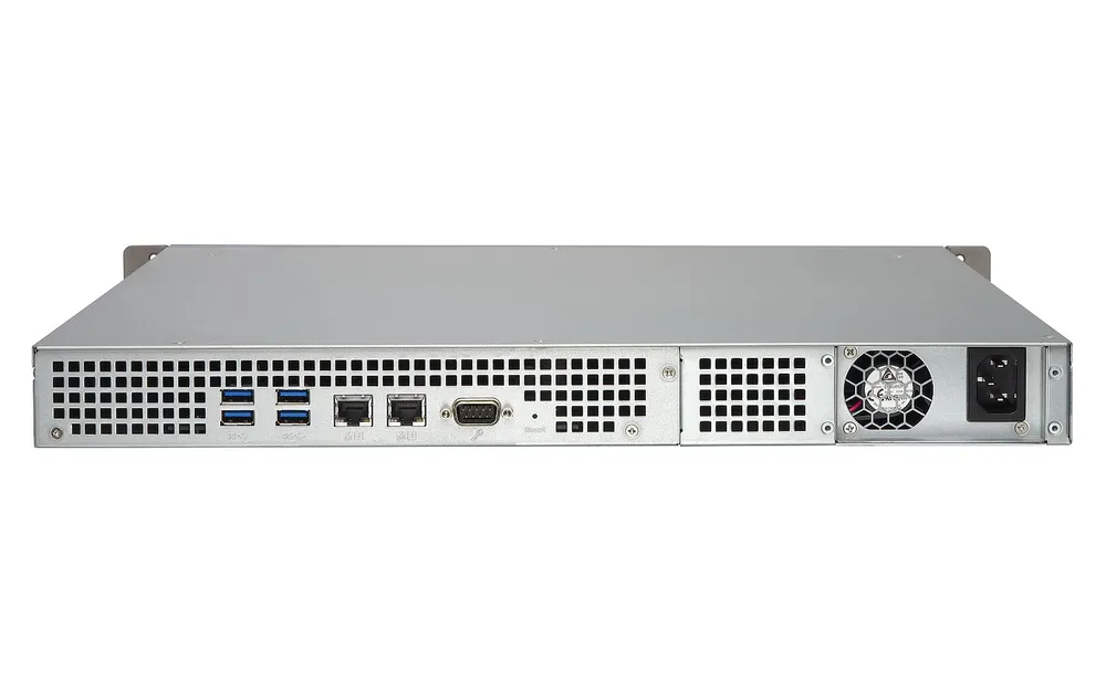 TS-431U | Servidor NAS | SATA 6Gbps, 2x Gbe LAN, 5x USB, max. 4x HDD/SSD, 1U rack Ilość zainstalowanych dysków0