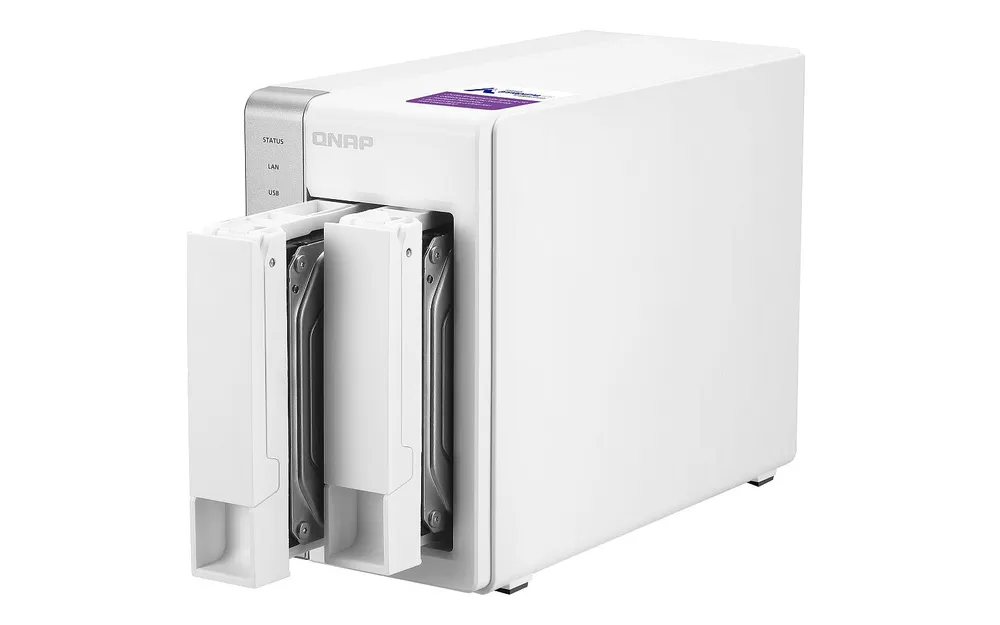 TS-231P | Servidor NAS | SATA 6Gbps, 2x Gbe LAN, 3x USB, maks. 2x HDD/SSD Seria procesoraARM Dual-Core