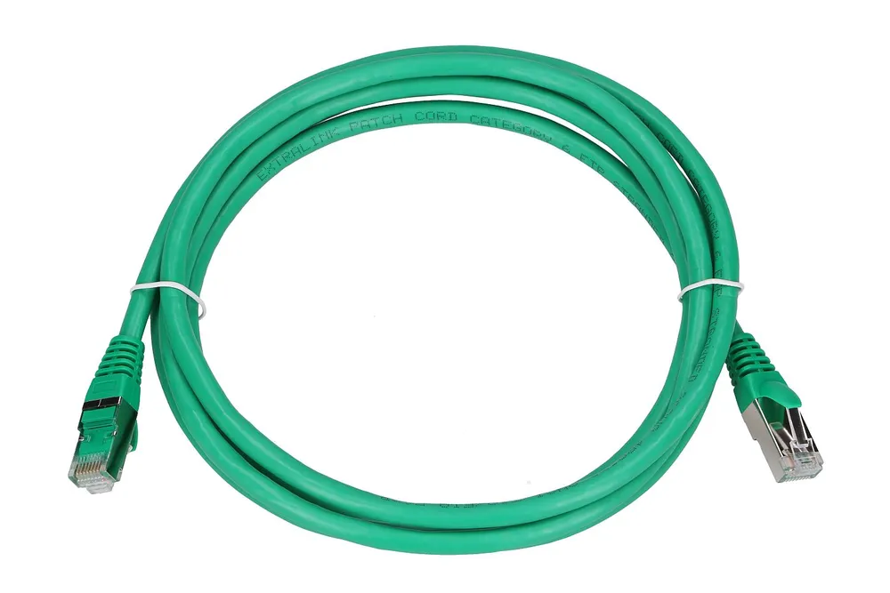 Extralink Kat.6 FTP 2m | LAN Patchcord | Copper twisted pair, 1Gbps Długość2m