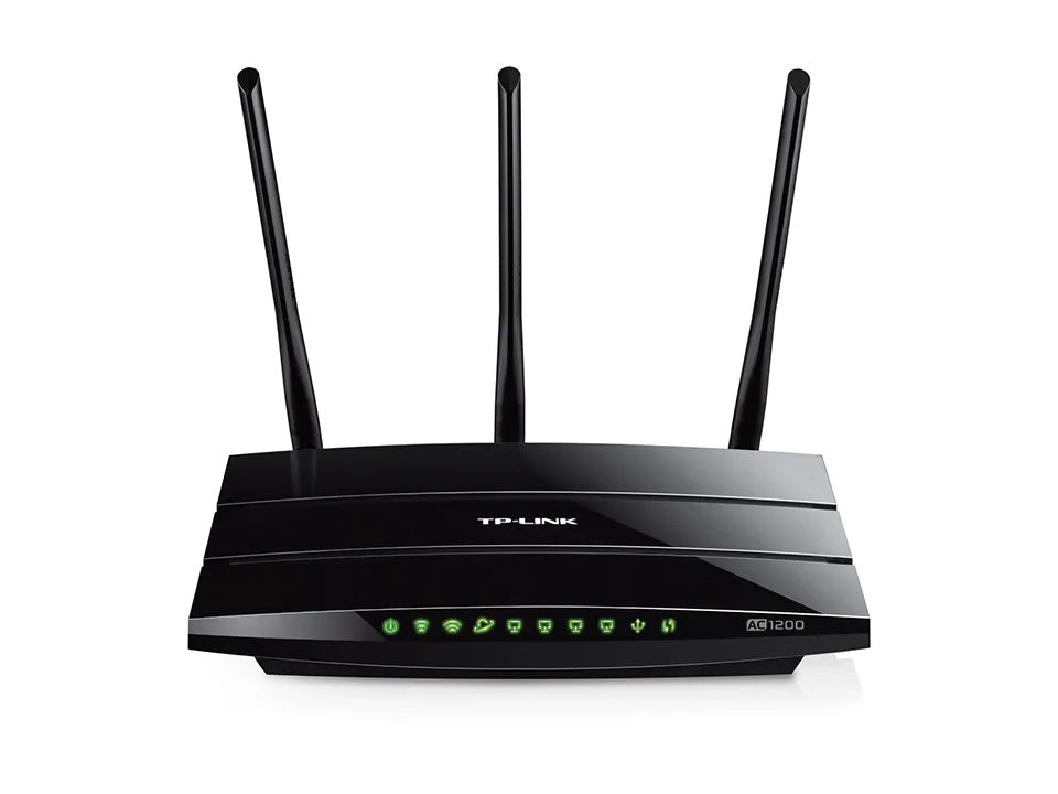 TP-Link Archer C1200 | Router WiFi | AC1200, Dual Band, 5x RJ45 1000Mb/s, 1x USB Częstotliwość pracyDual Band (2.4GHz, 5GHz)