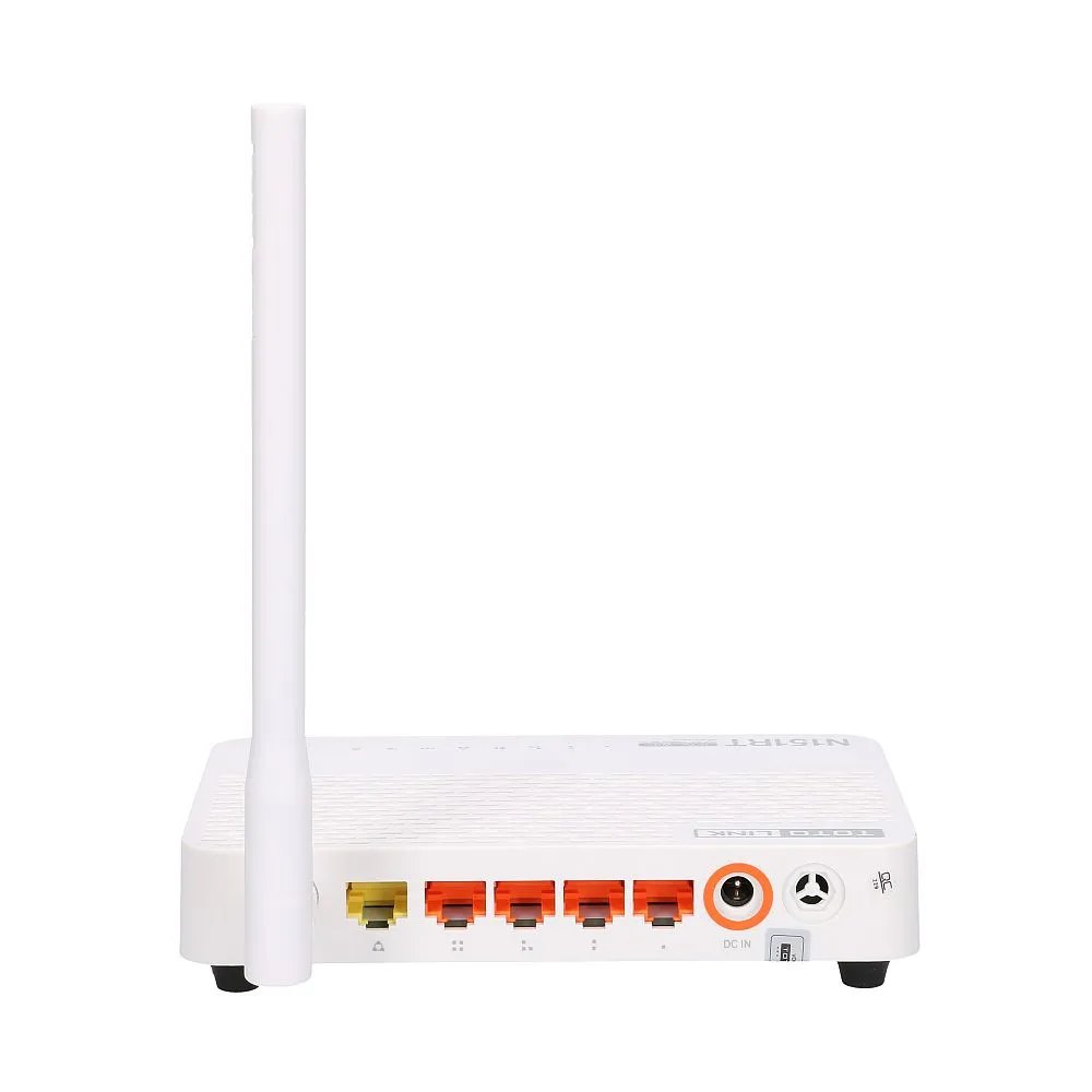 Totolink N151RT | WiFi Router | 150Mb/s, 2,4GHz, 5x RJ45 100Mb/s, 1x 5dBi Ilość portów WAN1x 10/100BaseTX (RJ45)