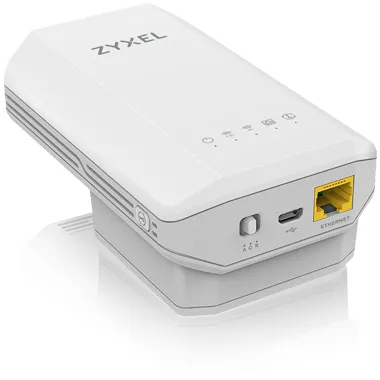 Zyxel WRE6606 | Wzmacniacz sygnału | AC1300 Dual Band, 1x RJ45 1000Mb/s Częstotliwość pracyDual band(2.4GHz 5GHz)