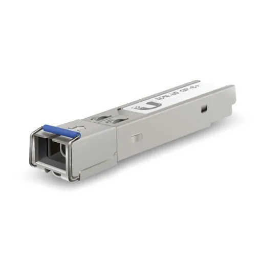 Ubiquiti UF-GP-B+ | Moduł SFP | UFiber, 1,25Gb/s, SC/UPC, TX 1490 nm, RX 1310 nm, Jednomodowy Dystans transmisji4-20km