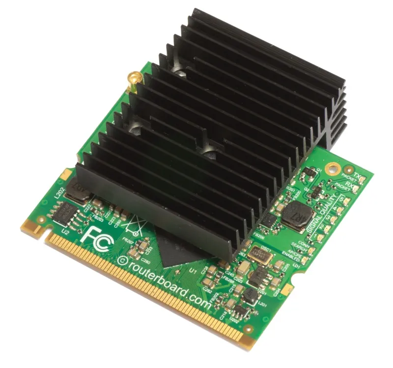 MikroTik R5SHPn | miniPCI tarjeta | 5GHz, MMCX Standardy sieci bezprzewodowejIEEE 802.11a