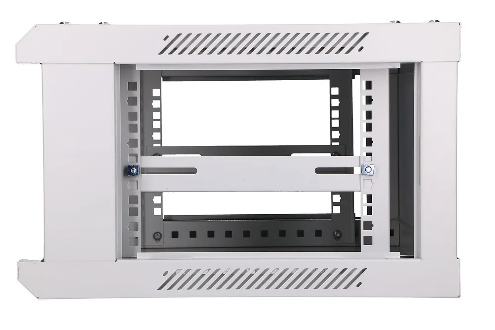 Extralink 4U 600x450 Gris | Armario rackmount | montaje en la pared Rodzaj drzwiPrzeszklone