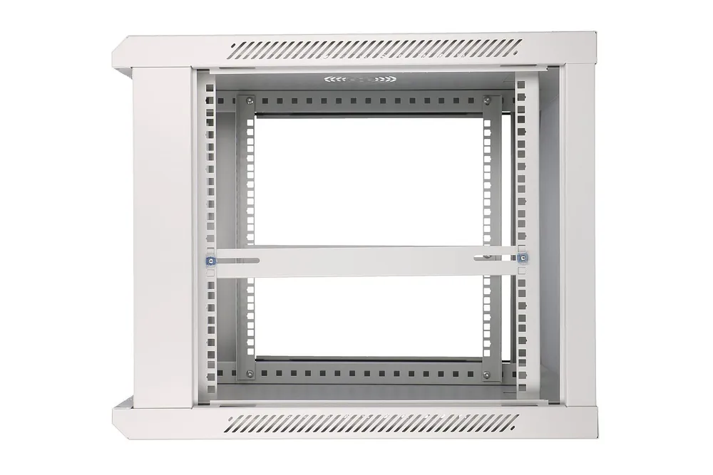 Extralink 9U 600x600 Šedá | Racková skříň | montovaná na zdi Rodzaj drzwiPrzeszklone