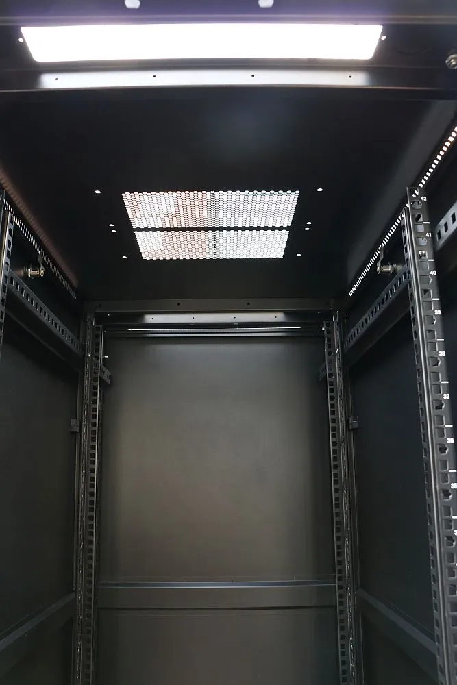 Extralink 42U 600x1000 Negro | Armario rackmount | de pie Rodzaj drzwiPrzeszklone