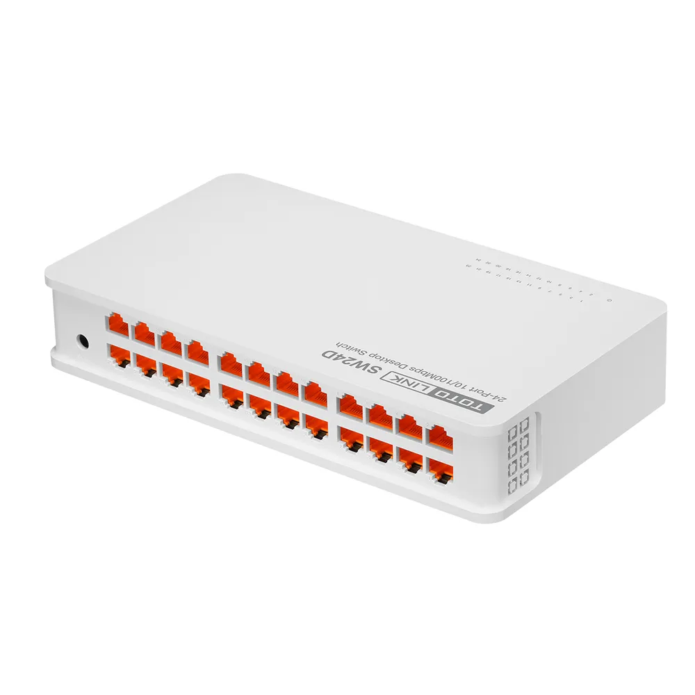 Totolink SW24D | Switch | 24x RJ45 100Mb/s, Kryt Desktop, neřízený 0