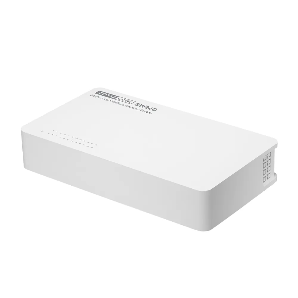 Totolink SW24D | Switch | 24x RJ45 100Mb/s, Kryt Desktop, neřízený 1