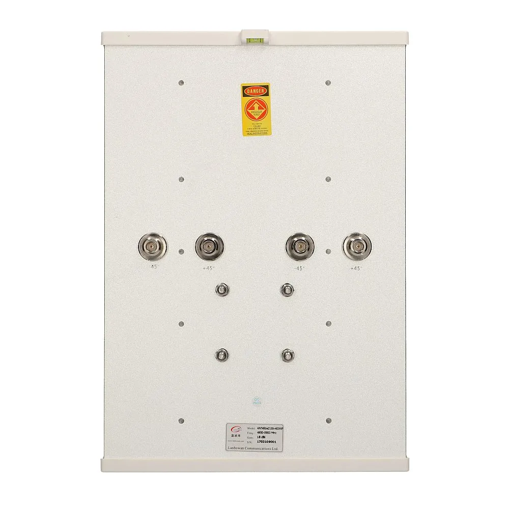 Extralink EXSEC16-60 | Sektorová anténa | 5GHz MIMO 4x4, 60°, 16dBi, pro Mimosa A5C Izolacja polaryzacji krzyżowej>20 dB