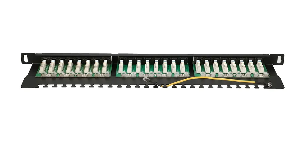 Extralink CAT6 UTP 0,5U | Patchpanel | 24 porty 2