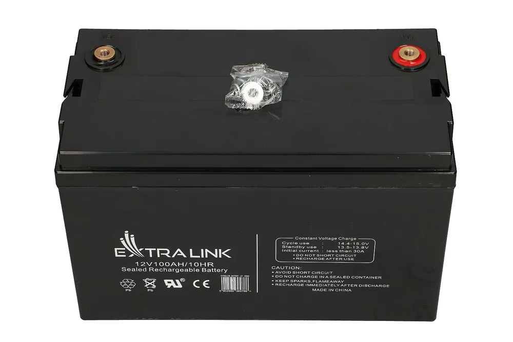 Extralink AGM 12V 100Ah | Bateria | sin mantenimiento Pojemność akumulatora100 Ah