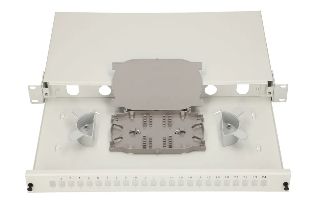 Extralink 24 Core V2 | Patch panel | 24 puertos, blanco 3