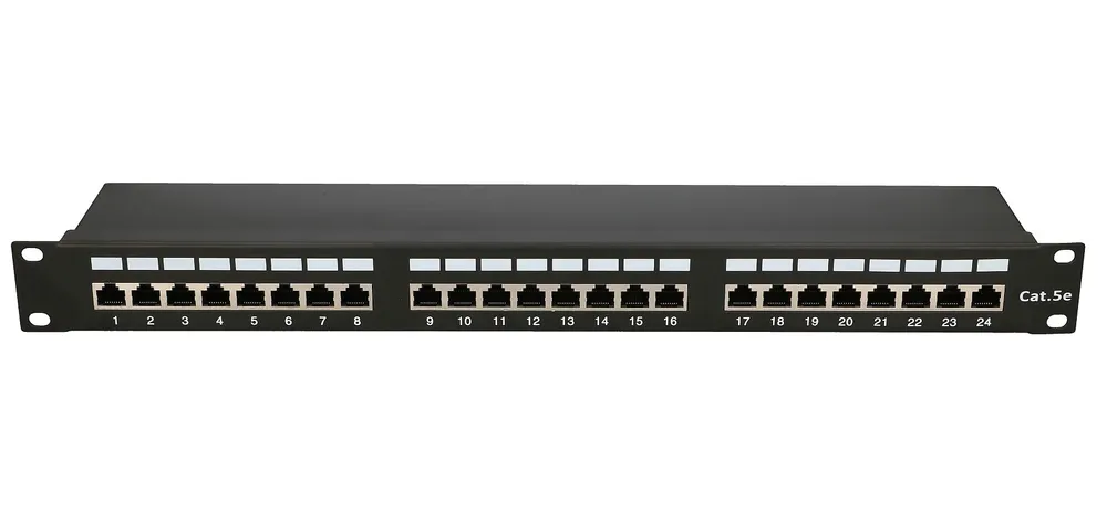 Extralink CAT5E STP V2 | Patchpanel | 24 porty 2