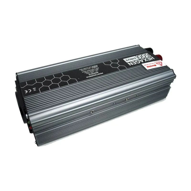 HEX SINUS 600 12V | Inversor de potencia | 600W Rodzaj konwersjiDC/AC