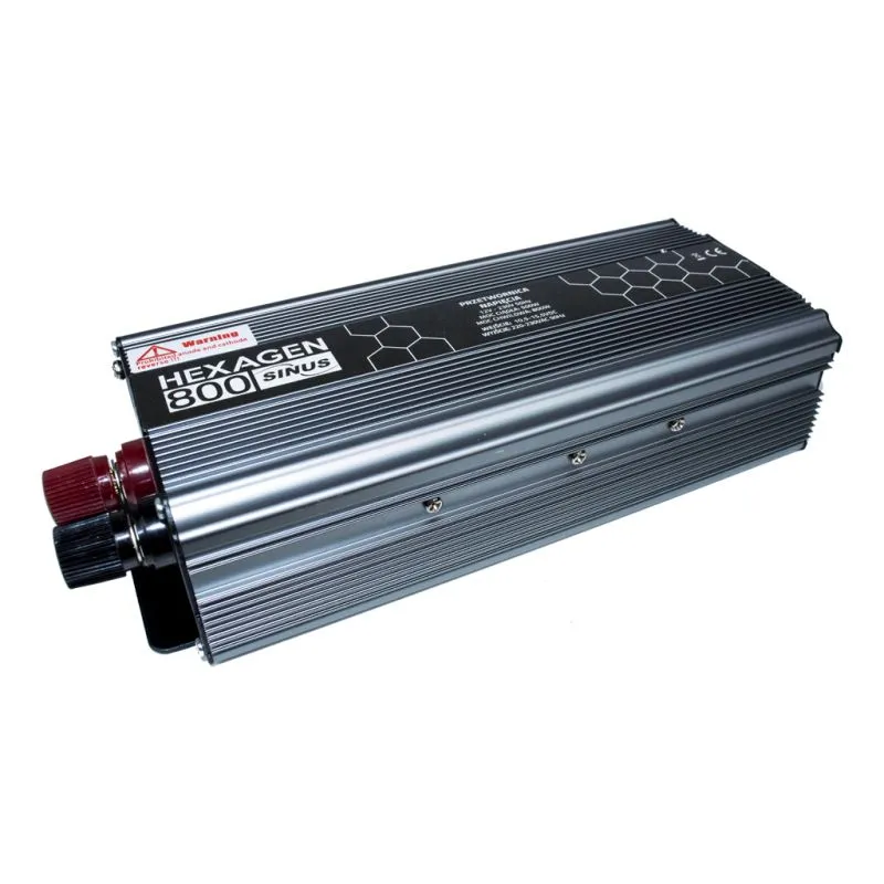 HEX SINUS 800 12V | Inversor de potencia | 800W Napięcie wyjściowe230V