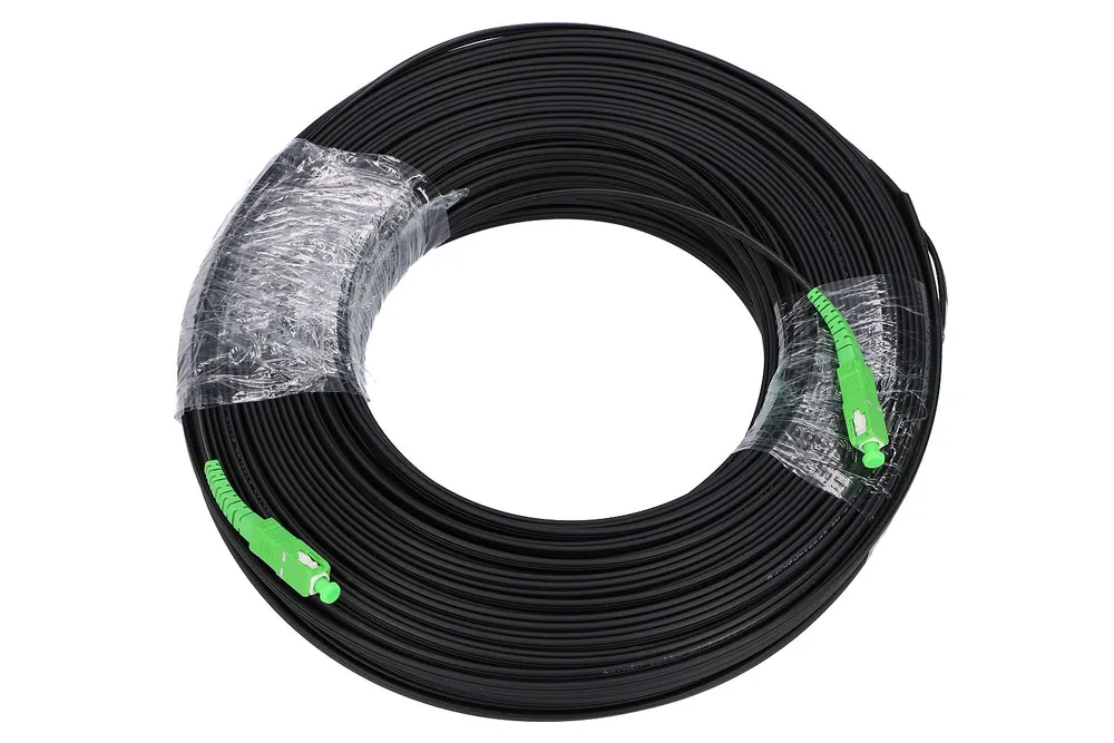 Extralink SC/APC-SC/APC Flat | Patchcord | drop, monomodo, Simplex, G.657A2, 125m Długość125m