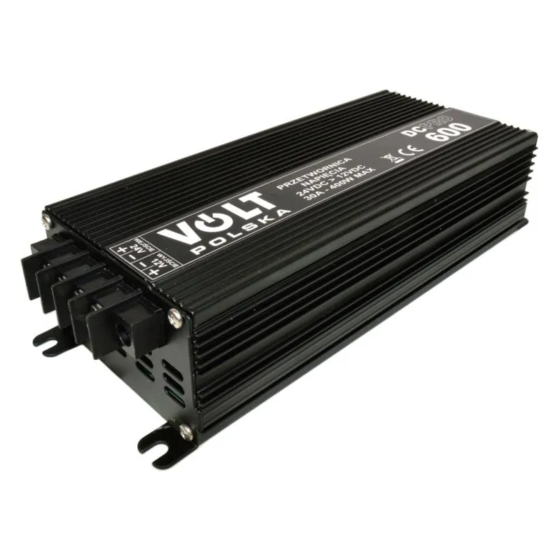 VOLTAJE DC PRO 600 24/12V 30A | Convertidor de potencia | 600W Napięcie wejściowe24V