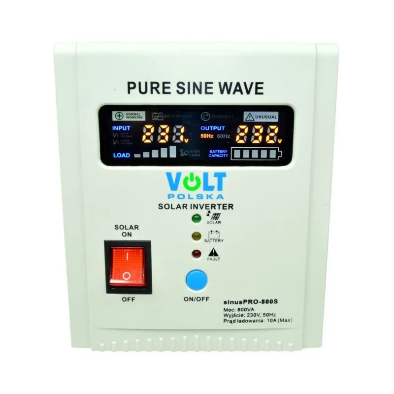 SINUS PRO UPS 800S 12V 10A | Fuente de alimentación | 800W Napięcie (V) / moc (W)12V / 800W