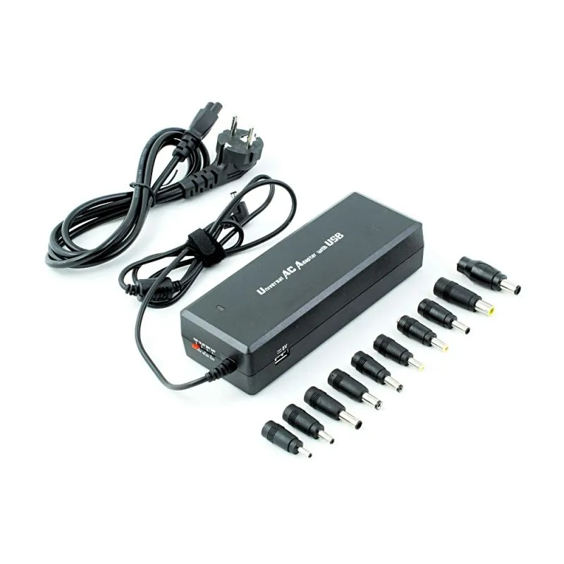 AC 120W | Alimentazione universale | per notebook, USB 0