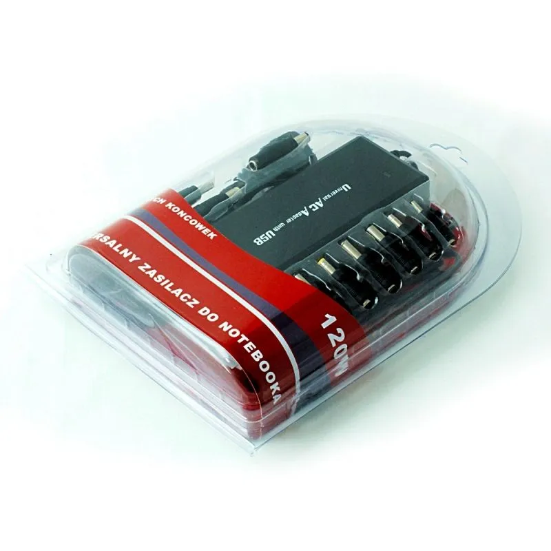 AC 120W | Alimentazione universale | per notebook, USB 2