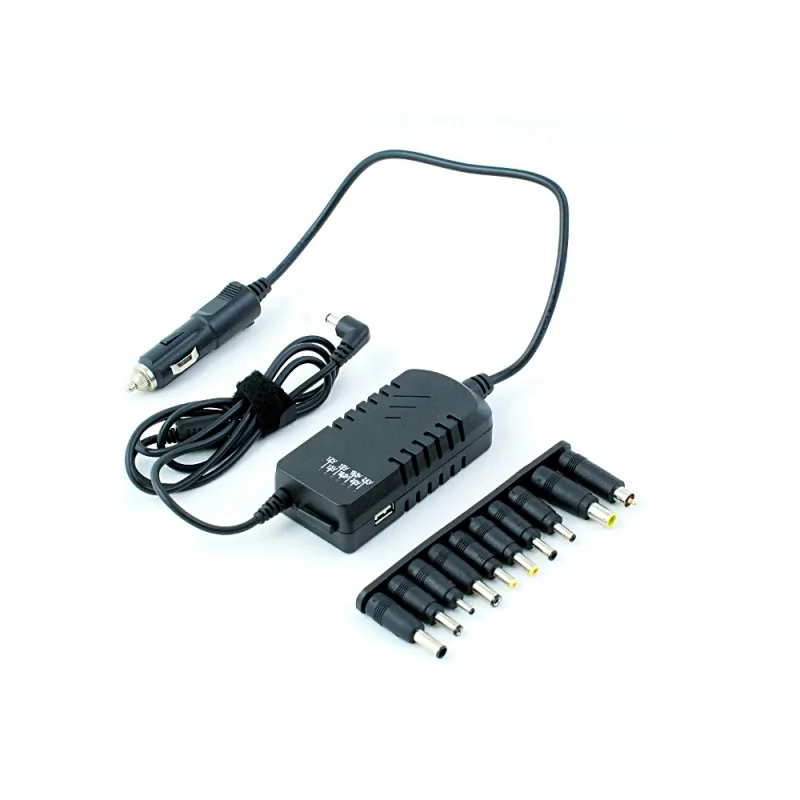 12/24V 90W | Fuente de alimentación universal para automóviles | para ordenadores portátiles, TIR 0