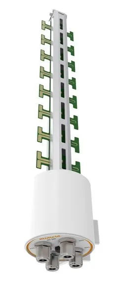 Mimosa N5-360 | Antenna omnidirezionale | 15dBi, 360st, 4,9-6,4GHz, 4x N-femmina PolaryzacjaPodwójna polaryzacja (pozioma i pionowa)