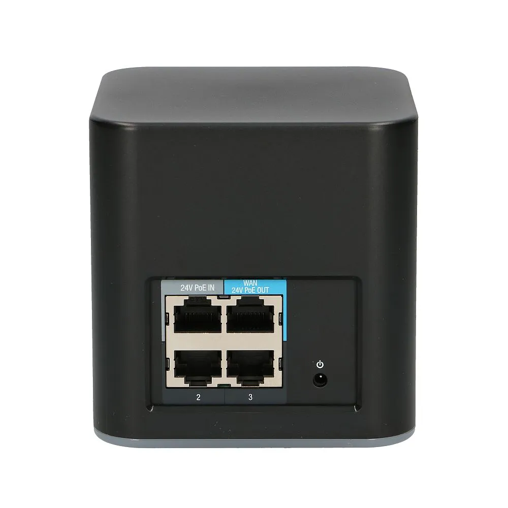 Ubiquiti ACB-AC | WiFi Router | airCube, AC1200, Dual Band, MIMO, 4x RJ45 1000Mb/s Maksymalna prędkość transmisji bezprzewodowej1200 Mb/s