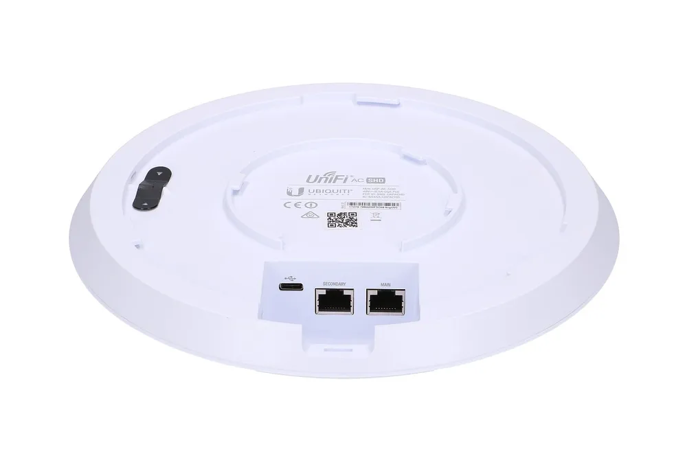 Ubiquiti UAP-AC-SHD-5 | Punto de acceso | UniFi, MIMO, AC1700 WAVE 2, Dual Band, 2x RJ45 1000Mb/s, PoE+, 5-pack Standard sieci LANGigabit Ethernet 10/100/1000 Mb/s