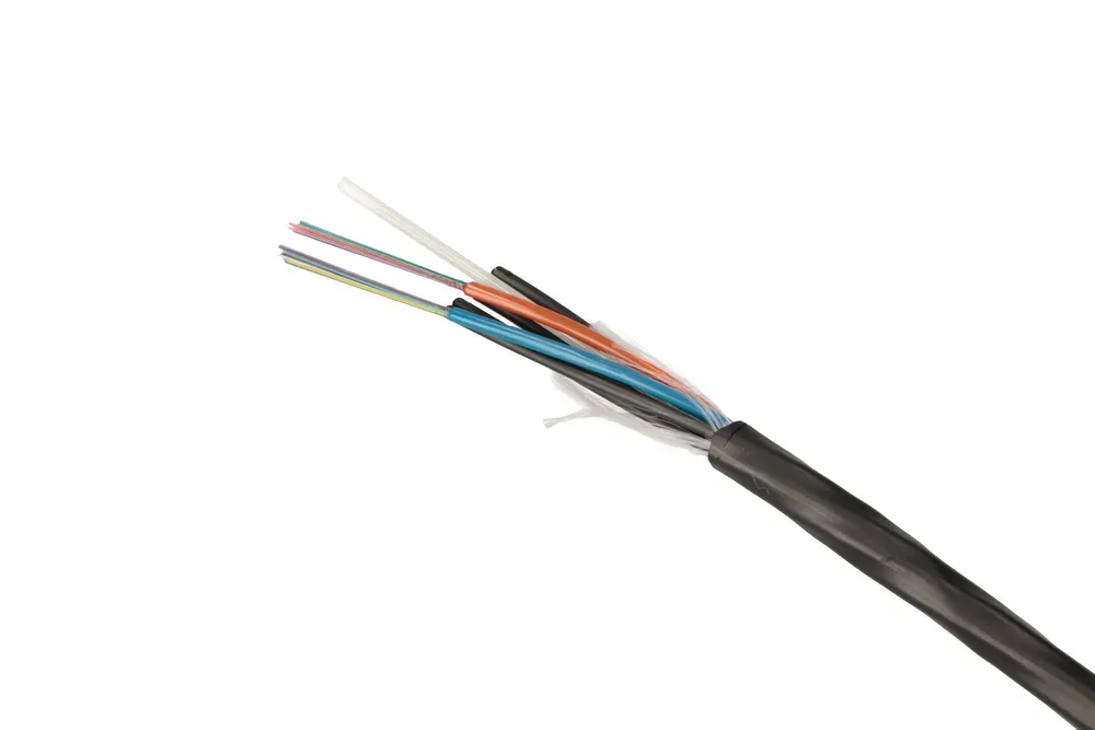 Optický kabel pro mikrokanalizace 24F | Jednomodový, 2T12F, G652D, 0,6kN, 5.8mm | Extralink Liczba włókien kabla światłowodowego12F