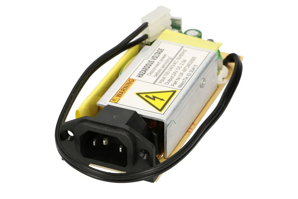 MikroTik 24V2APOW | Fuente de alimentación | 24V, 2.5A dedicado a CCR1009-7G-1C-1S+, CRS317-1G-16S+RM Napięcie wyjściowe24V