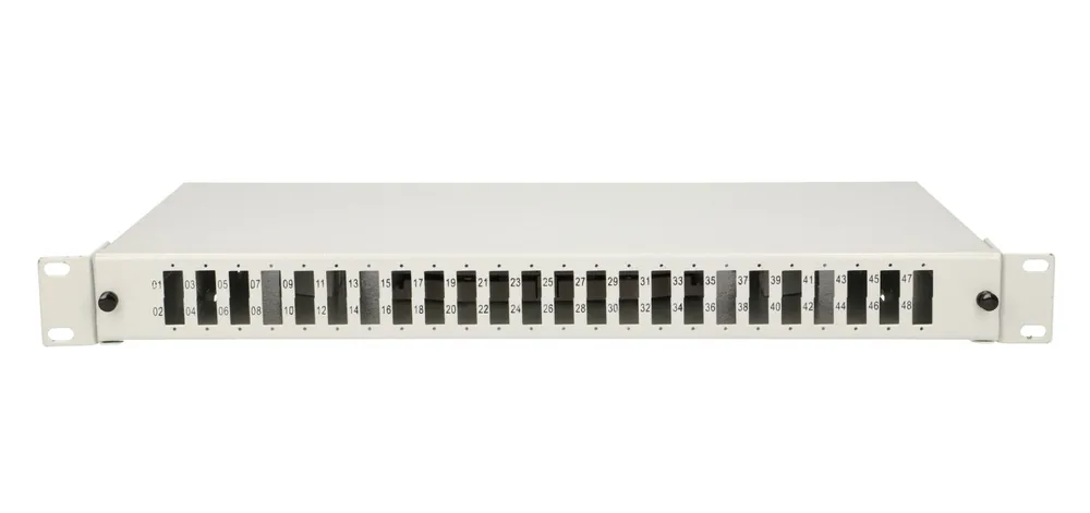 Extralink 48 Core | Patch panel | 24 SC Duplex, 48 core, gris Max. liczba spawów48 Core