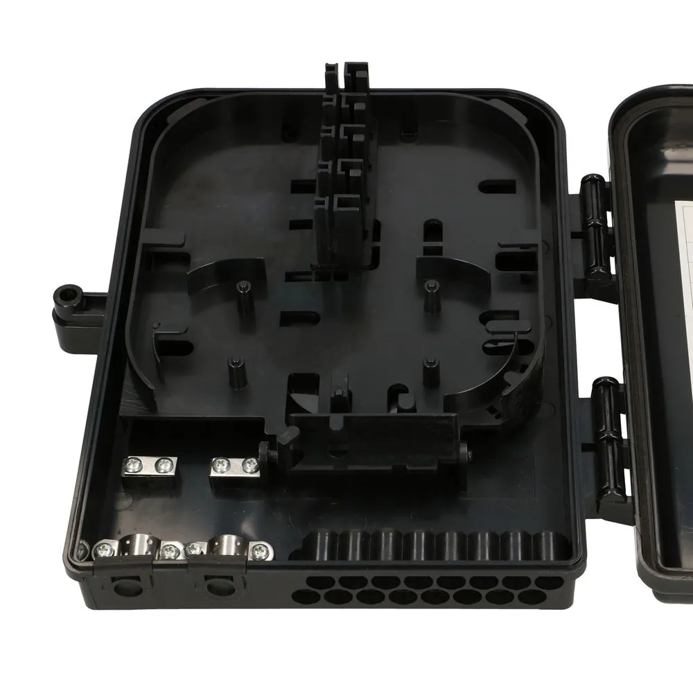 Extralink Eliza V2 | Caja de fibra óptica | 16 soldaduras, negro, mid-span 6