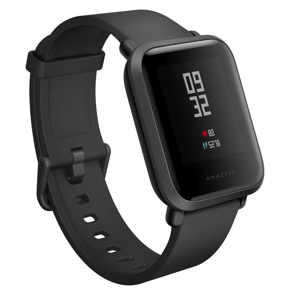 Xiaomi Amazfit Bip | Smartwatch | Czarny, GPS, Pulsometr, Wersja EU Typ łącznościBluetooth
