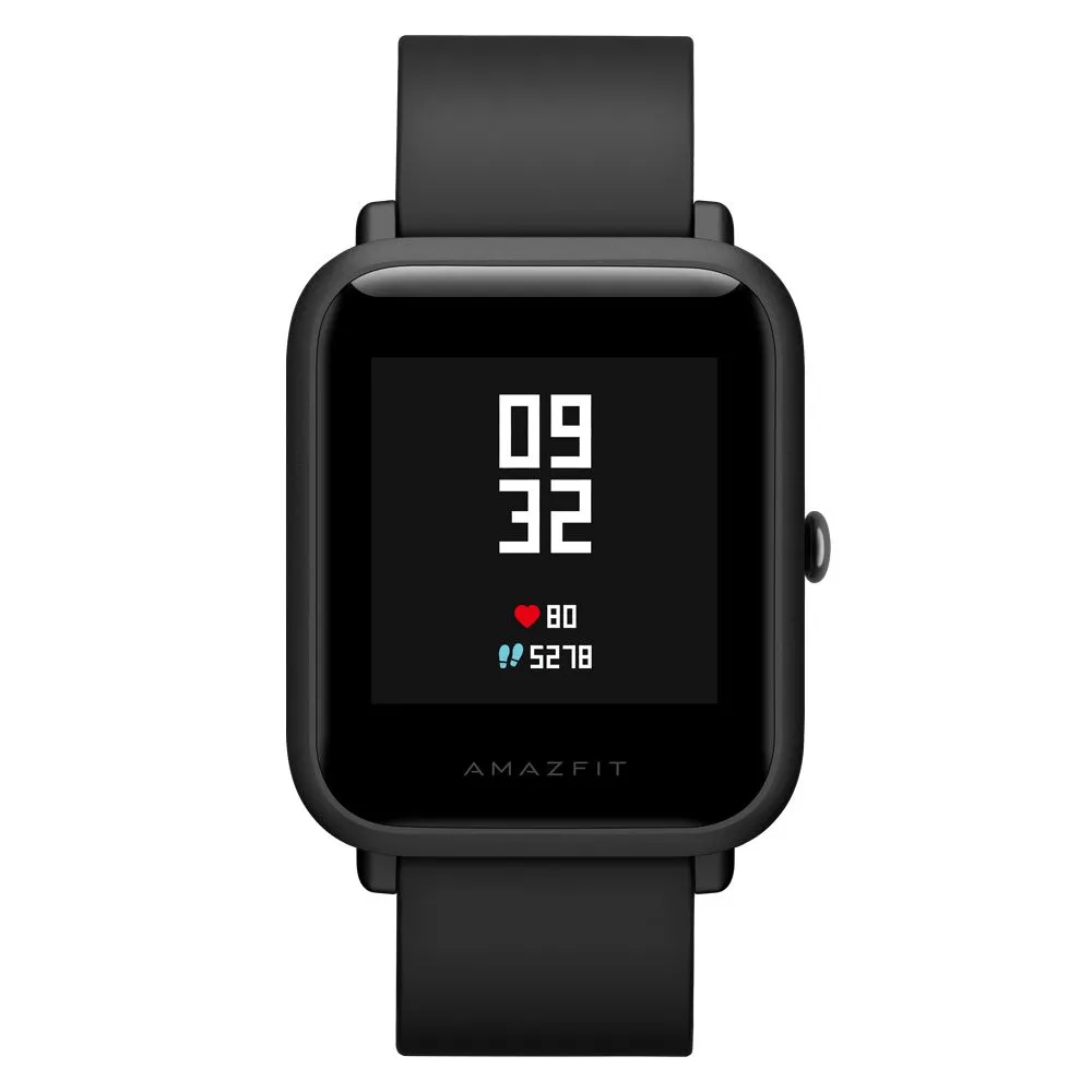 Xiaomi Amazfit Bip | Smartwatch | Czarny, GPS, Pulsometr, Wersja EU Typ łącznościWi-Fi