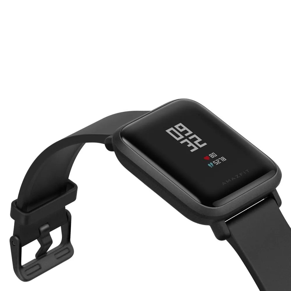 Xiaomi Amazfit Bip | Smartwatch | Czarny, GPS, Pulsometr, Wersja EU Klasa szczelnościIP68