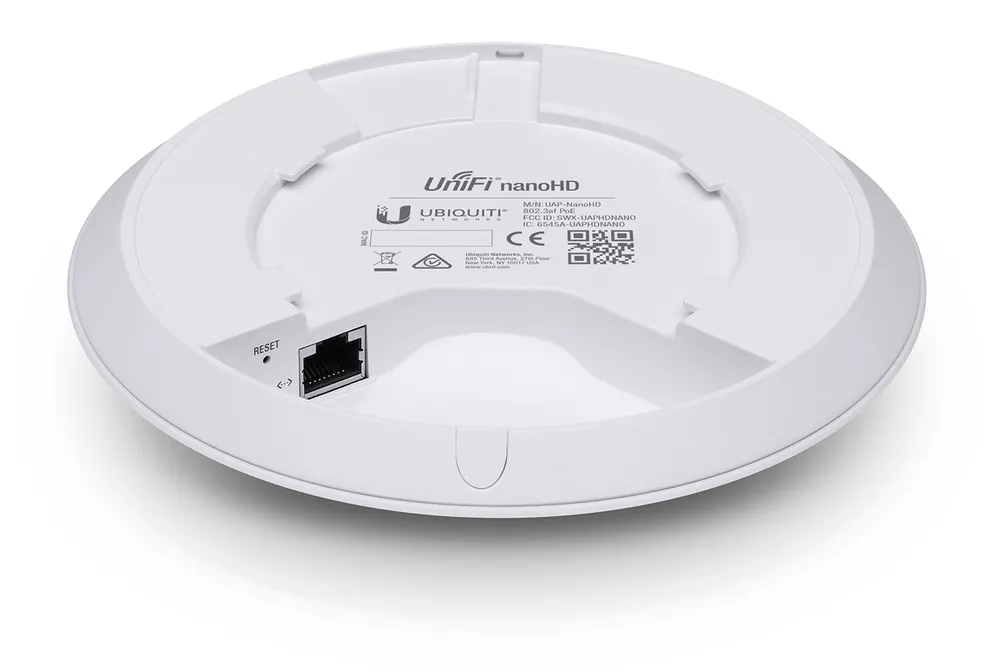 Ubiquiti UAP-NANOHD-3 | Punto de acceso | AC2000, MU-MIMO, Dual Band, 1X RJ45 1000Mb/s, 3-pack Maksymalna prędkość transmisji bezprzewodowej2000 Mb/s