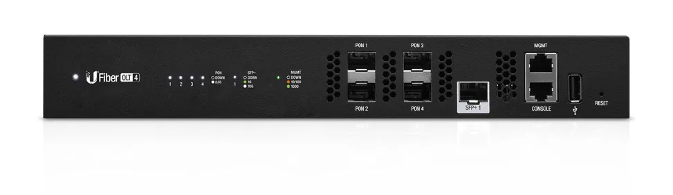 Ubiquiti UF-OLT-4 | OLT | UFiber, 4x GPON SFP, 1x SFP+ OLT - Ilość portów PON4