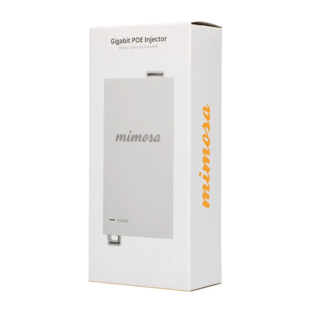 Mimosa PoE 56V | PoE Fuente de alimentación | 1Gbps, para B11, B5, B5c, B24 5