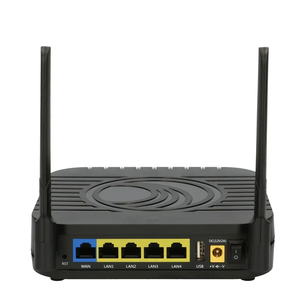 Cambium CNPILOT R201 | Router WiFi | VoIP Gateway, AC Dual Band, 4x RJ45 1000Mb/s, 2x RJ11 Ilość portów WAN2x RJ11