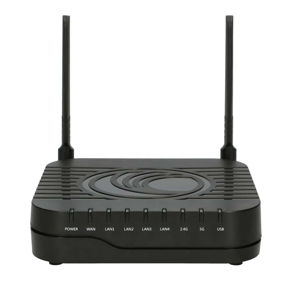 Cambium CNPILOT R201P | Router WiFi | VoIP Gateway, AC Dual Band, 4x RJ45 1000Mb/s, 2x RJ11, wyjście PoE Ilość portów WAN1x 10/100/1000BaseTX (RJ45)