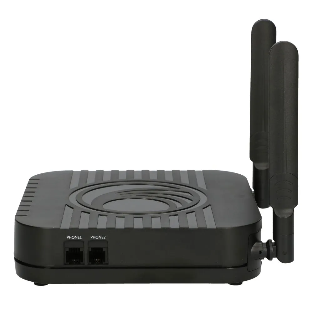 Cambium CNPILOT R201P | Router WiFi | VoIP Gateway, AC Dual Band, 4x RJ45 1000Mb/s, 2x RJ11, wyjście PoE Maksymalna prędkość transmisji bezprzewodowej867 Mb/s