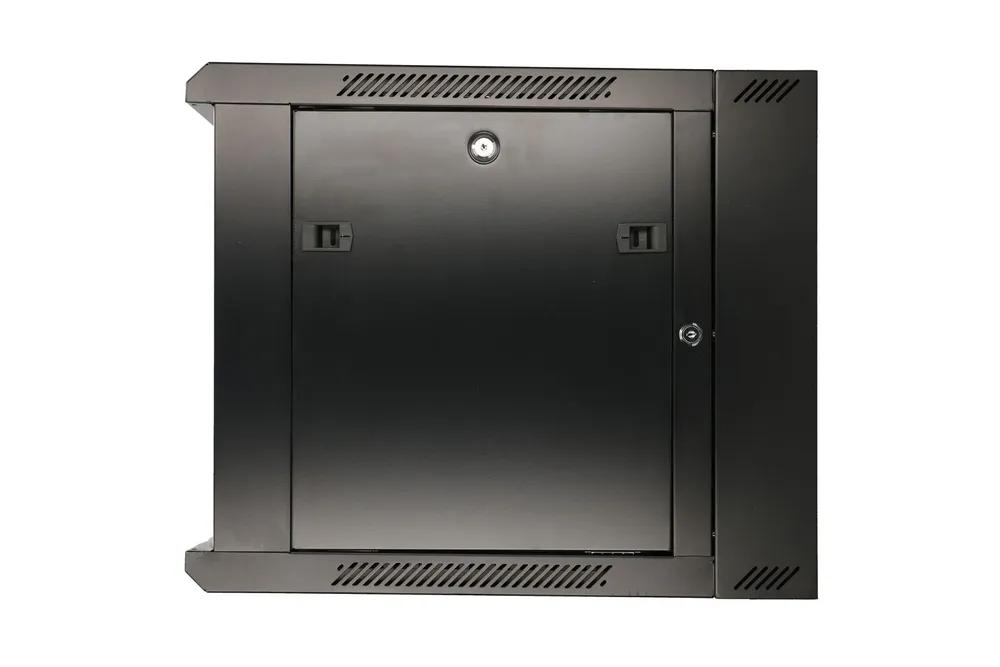 Extralink 6U 600x600 AZH Negro | Armario rackmount | montaje en la pared, tipo swing Szerokość600mm