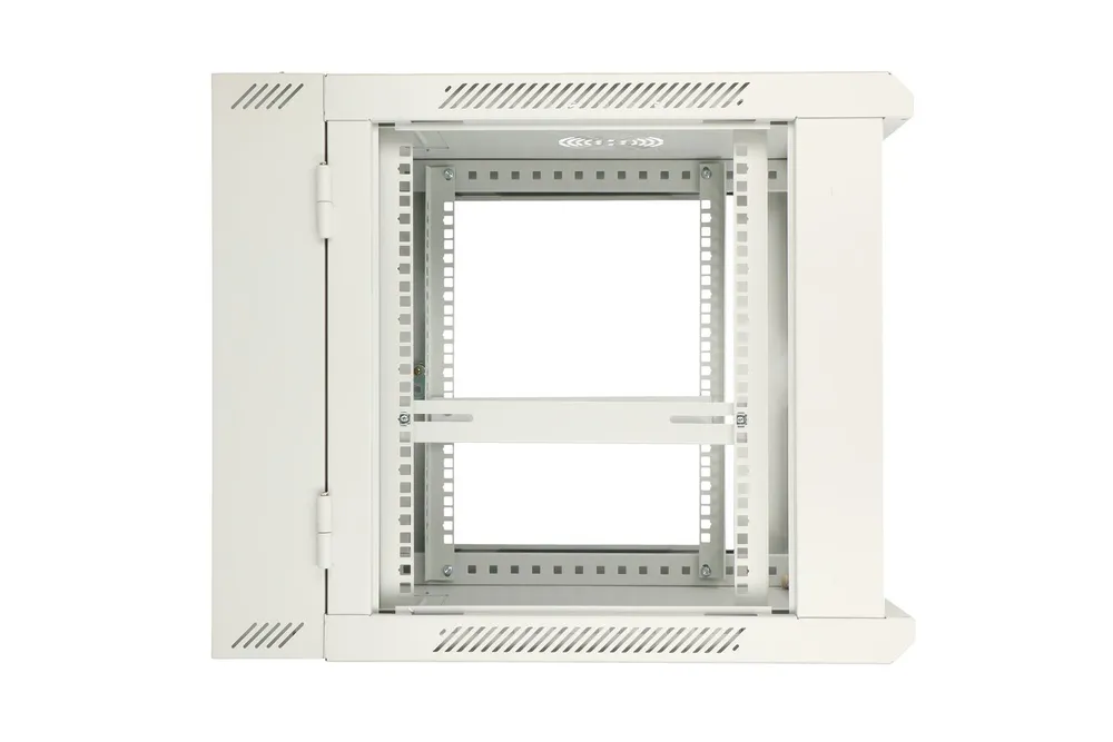 Extralink 9U 600x600 AZH Gris | Armario rackmount| montaje en la pared, tipo swing KolorSzary