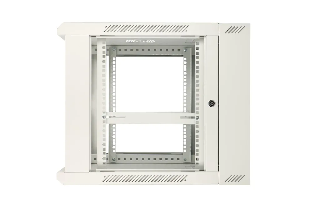 Extralink 9U 600x600 AZH Gris | Armario rackmount| montaje en la pared, tipo swing Szerokość600mm