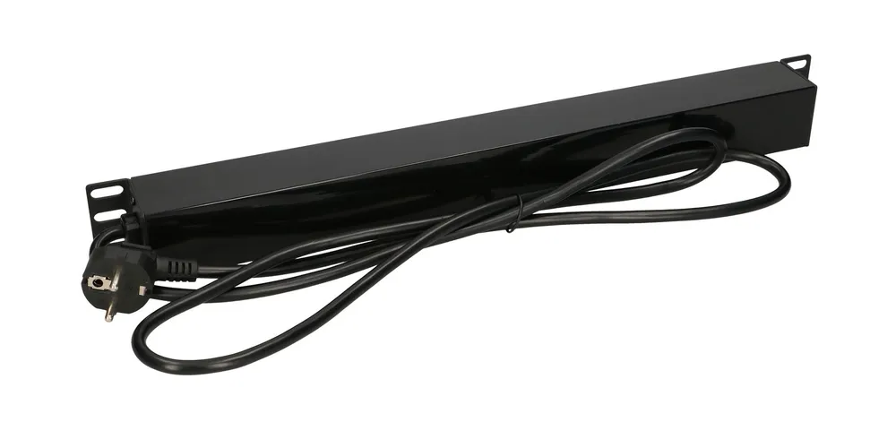 Extralink EXPDU7EU SW | Enchufe multiple | 19" 1U, enchufes 7 EU, con switch, 2m 1
