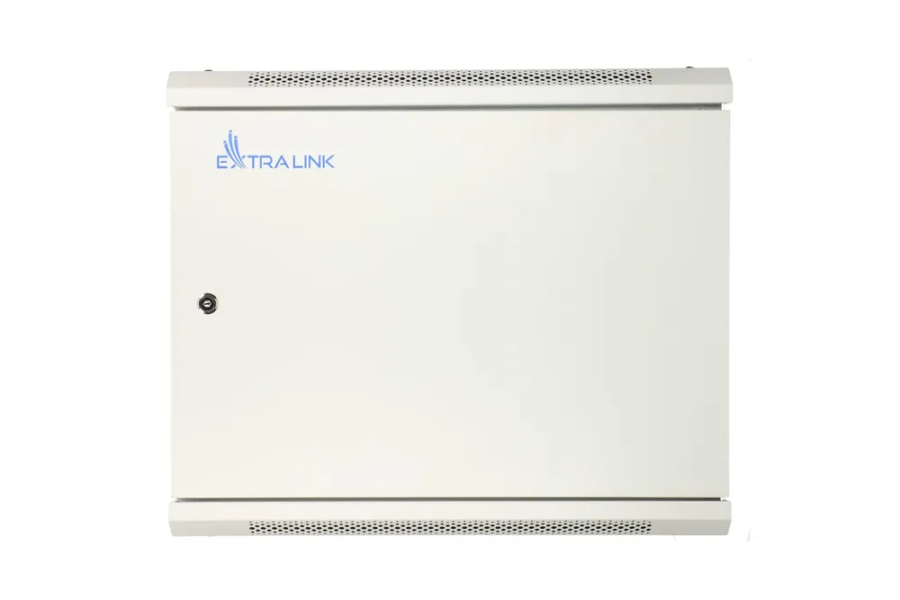 Extralink 9U 600x600 ASP Gris | Armario rackmount | montaje en la pared, puerta de metal Wysokość szafy9U