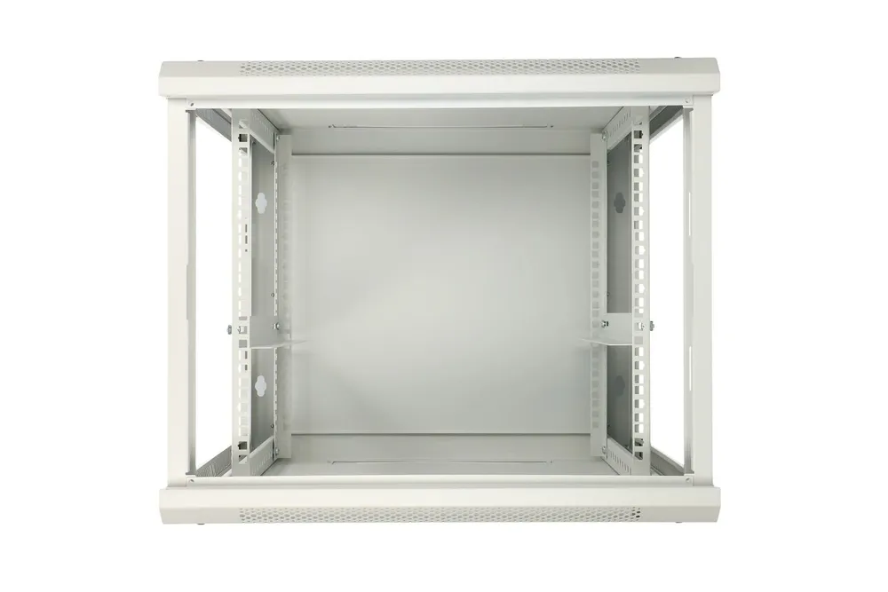 Extralink 9U 600x600 ASP Gris | Armario rackmount | montaje en la pared, puerta de metal Głębokość600mm