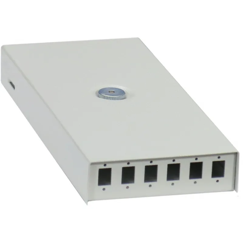 Mantar PSN 1 SC 6x Simplex | Fiberoptik-Patchpanel | Tiefe 32 mm Max. liczba spawów6 Core