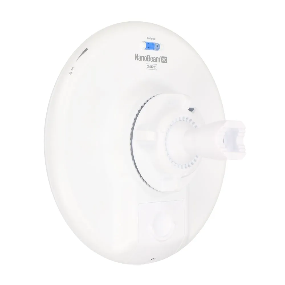 Ubiquiti NBE-2AC-13 | CPE | NanoBeam, 2GHz, 1x RJ45 1000Mb/s, 13dBi Częstotliwość CPU533 MHz
